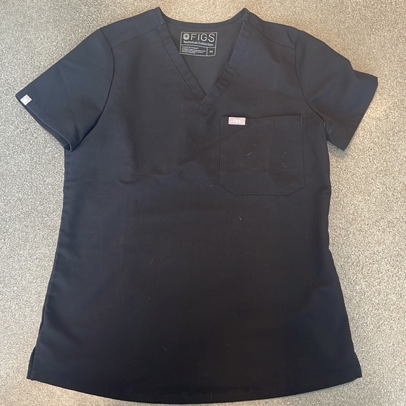 FIGS one-pocket scrub top - Picture 2 of 3